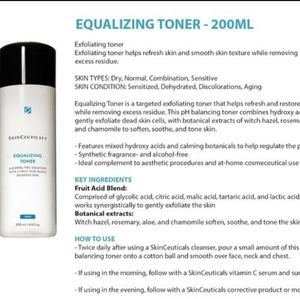 SKIN CEUTICALS- EQUALIZING TONER (BRAND NE…